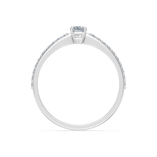 Solitaire Ring, 0.17 ct — 101-10116/2(3.0)PR