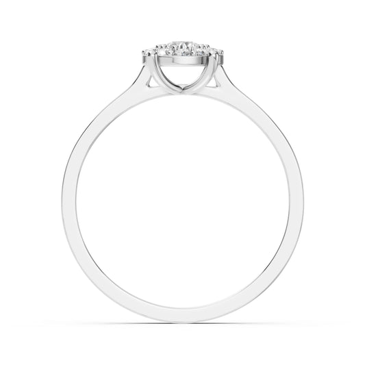 Solitaire Eternity Ring (Round), 0.15 ct — 101-10017/1(3.4)