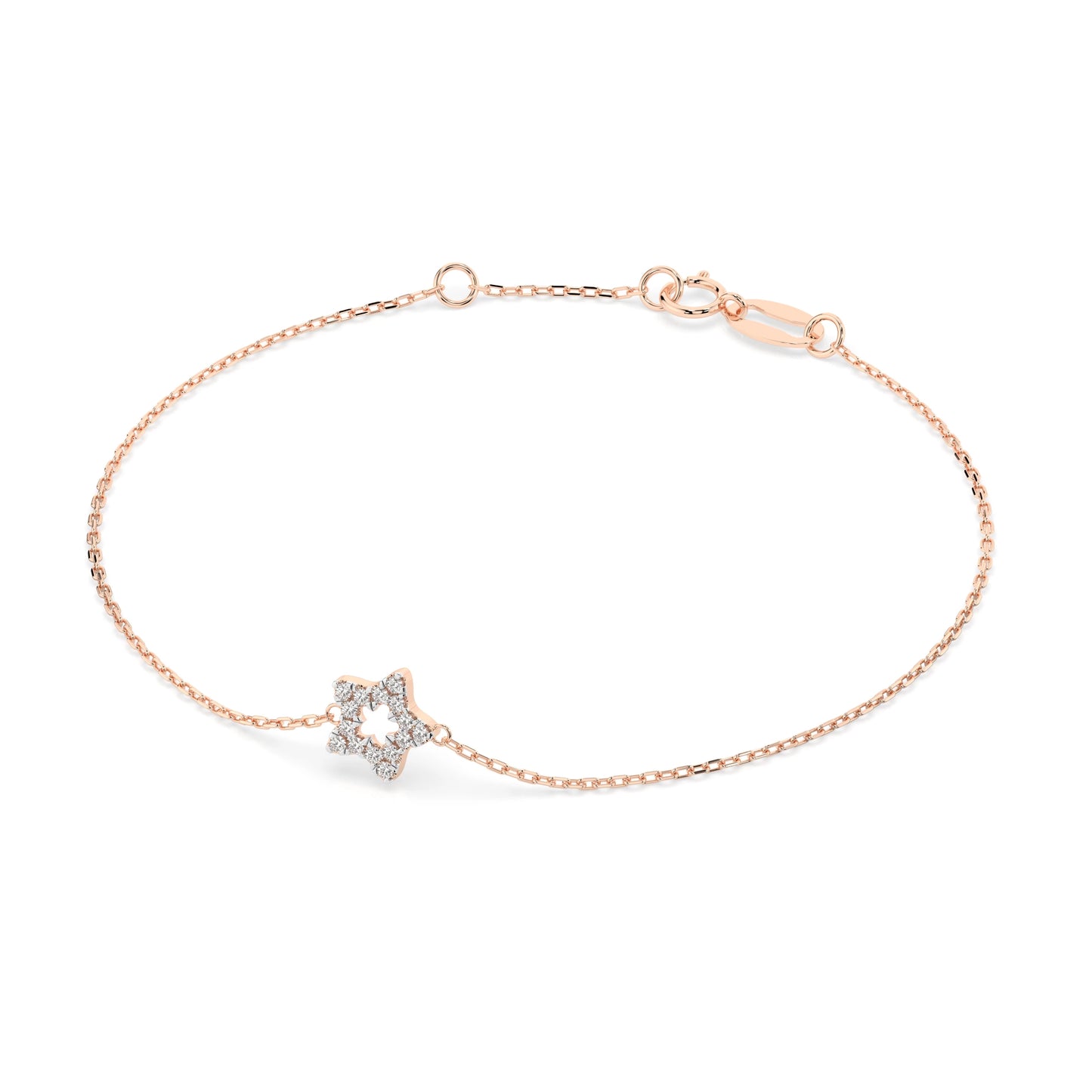 Minimalism Bracelet (Round), 0.08 ct — 105-10014