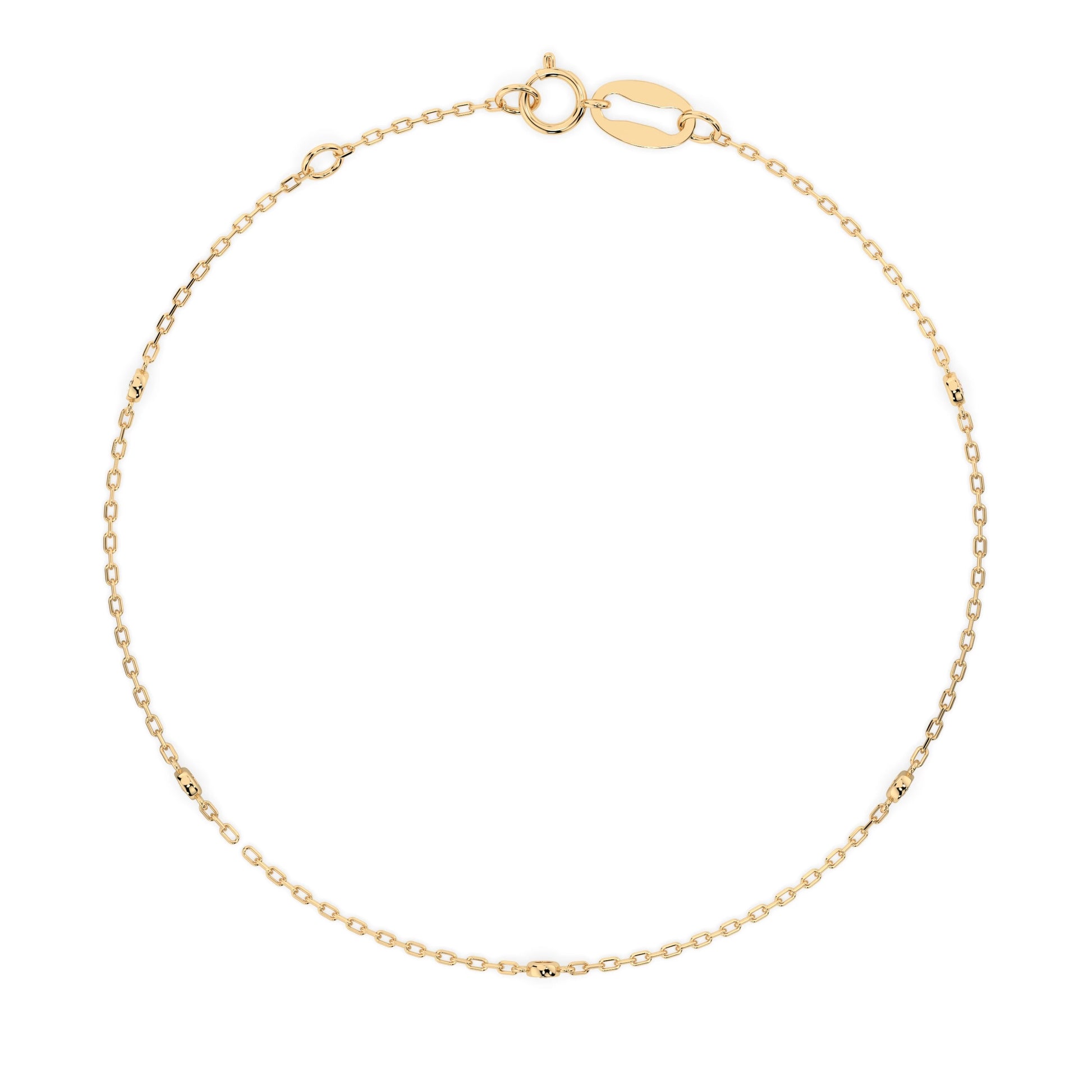 Minimalism Bracelet (Round), 0.07 ct — 105-10008/5(1.4)