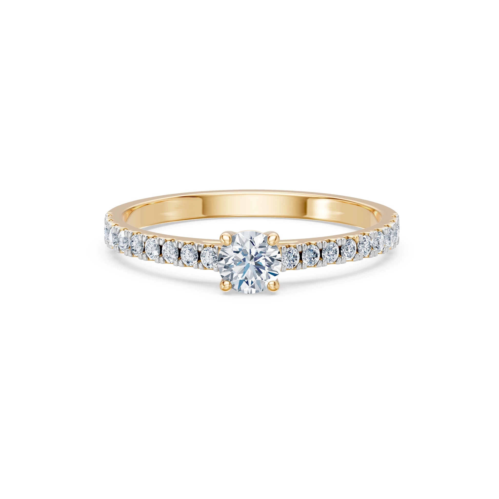 Solitaire Eternity Ring, 0.3 ct — 101-10191(0.30)RN