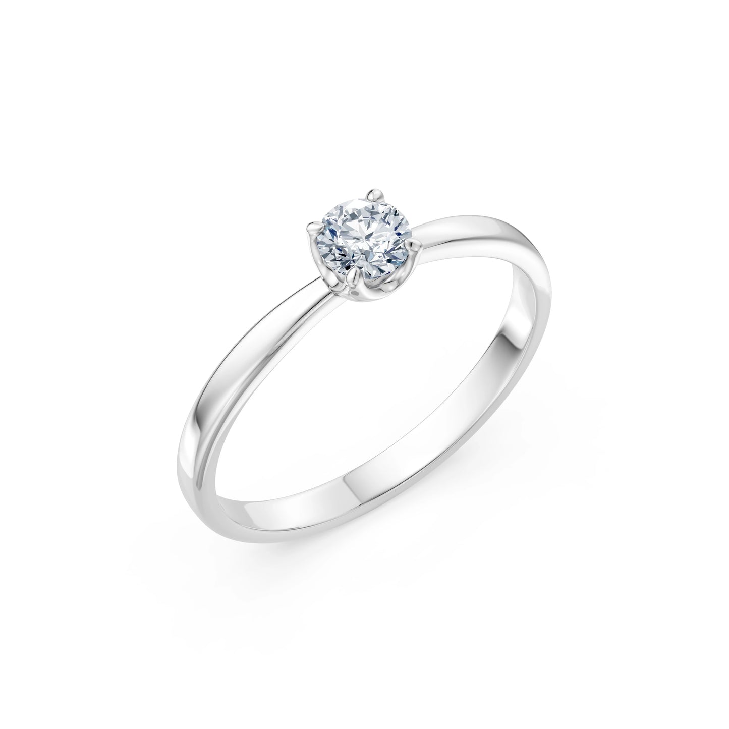 Solitaire Ring, 0.3 ct — 101-10194(0.30)RN