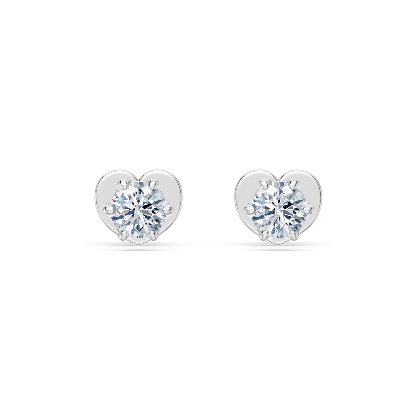 Solitaire Butterfly Earring, 0.3 ct — 102-10040/1(3.4)