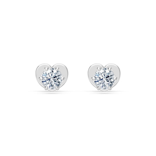 Solitaire Butterfly Earring, 0.3 ct — 102-10040/1(3.4)