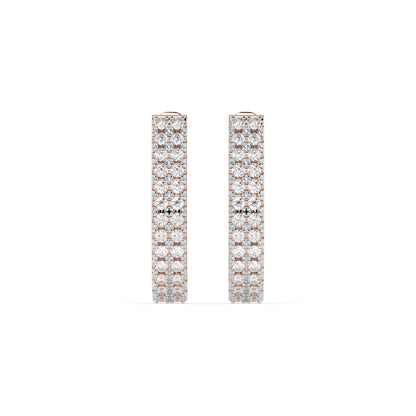 Eternity Earring (Round), 0.21 ct — 102-10300