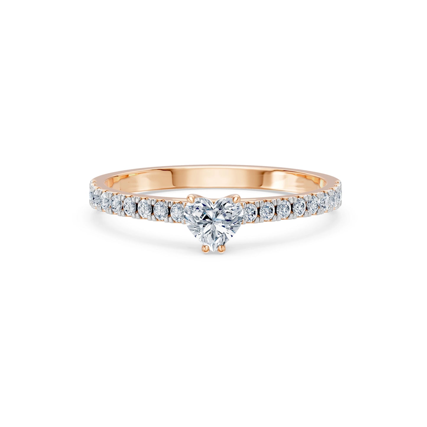 Solitaire Eternity Ring, 0.3 ct — 101-10191(0.30)HRT