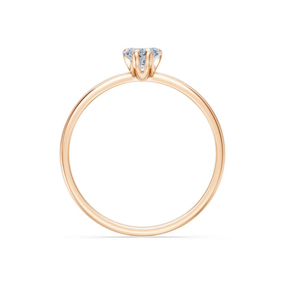 Solitaire Ring, 0.3 ct — 101-10194(0.30)HRT