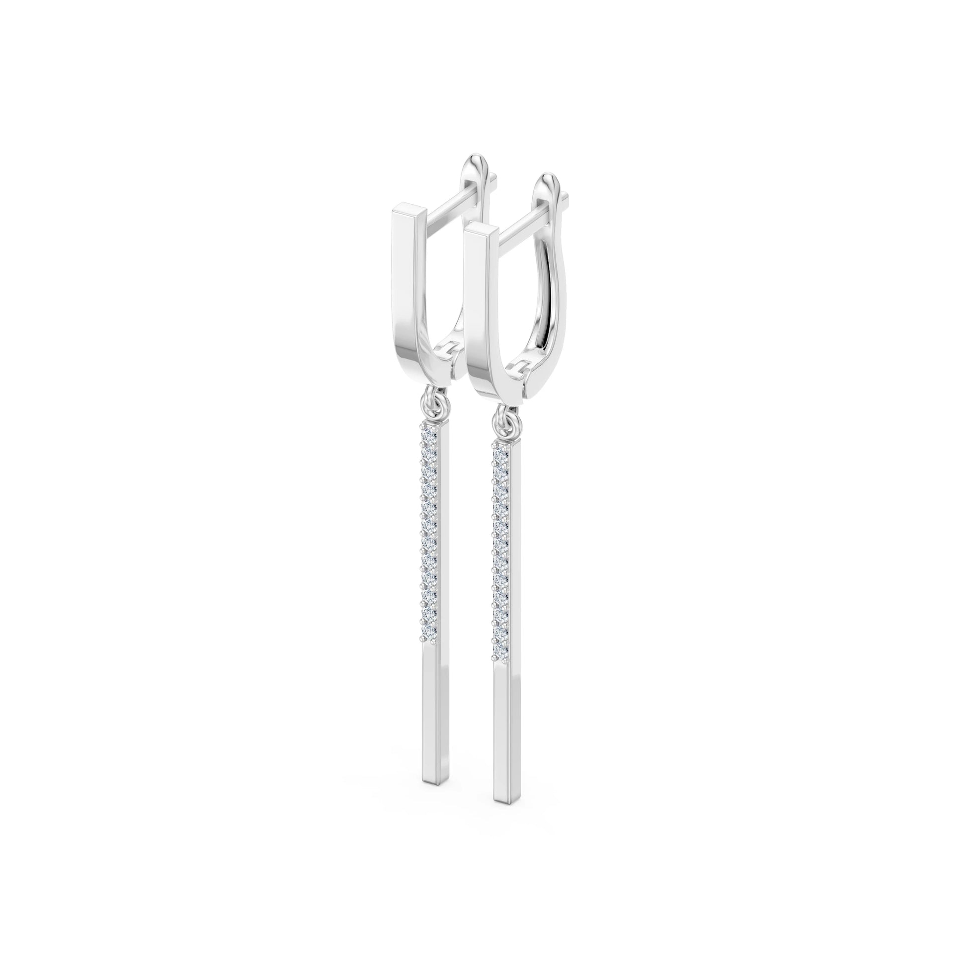 Minimalism Earring, 0.14 ct — 102-10129/6
