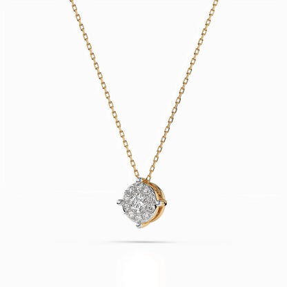 Solitaire Eternity Necklace (Round), 0.06 ct — 104-10001(2.5)