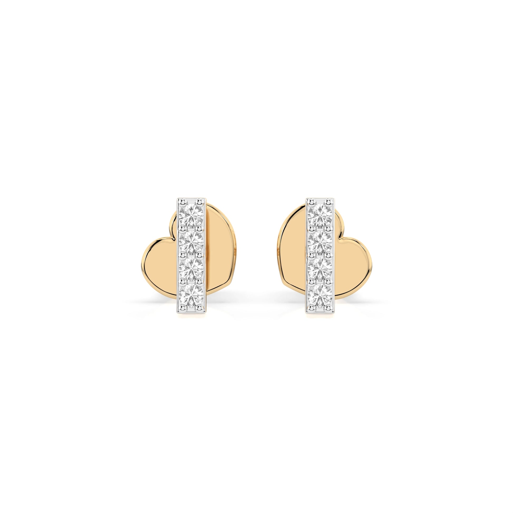 Minimalism Earring (Round), 0.08 ct — 102-10069