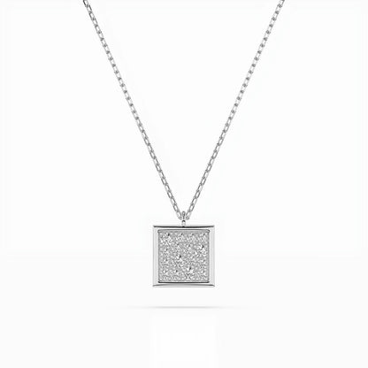 Illusion Necklace (Round), 0.07 ct — 104-10036