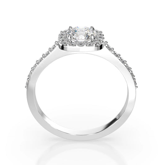 Solitaire Eternity Ring (Round), 0.5 ct — 101-10152(5.1)