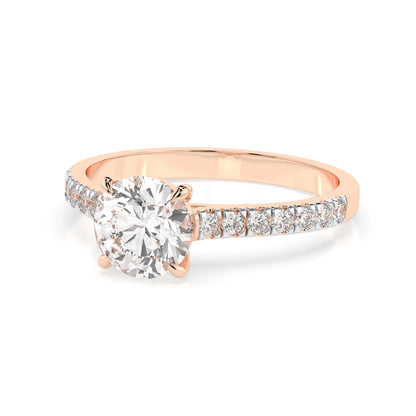 Solitaire Eternity Ring (Round), 1.0 ct — 101-10094(6.5)