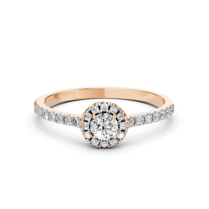 Solitaire Eternity Ring (Round), 0.2 ct — 101-10095(3.7)