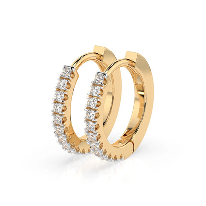 Eternity Earring (Round), 0.22 ct — 102-10109(1.3)