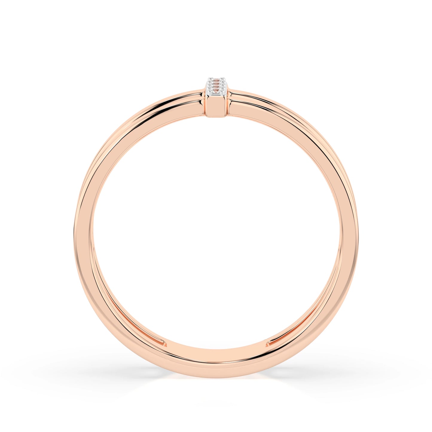 Minimalism Ring (Round), 0.04 ct — 101-10069