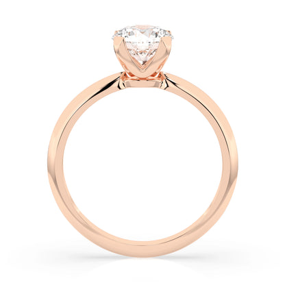 Solitaire Ring (Round), 0.7 ct — 101-10089(5.7)