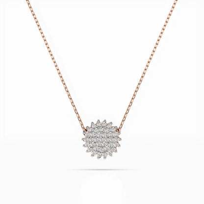 Illusion Necklace (Round), 0.15 ct — 104-10052
