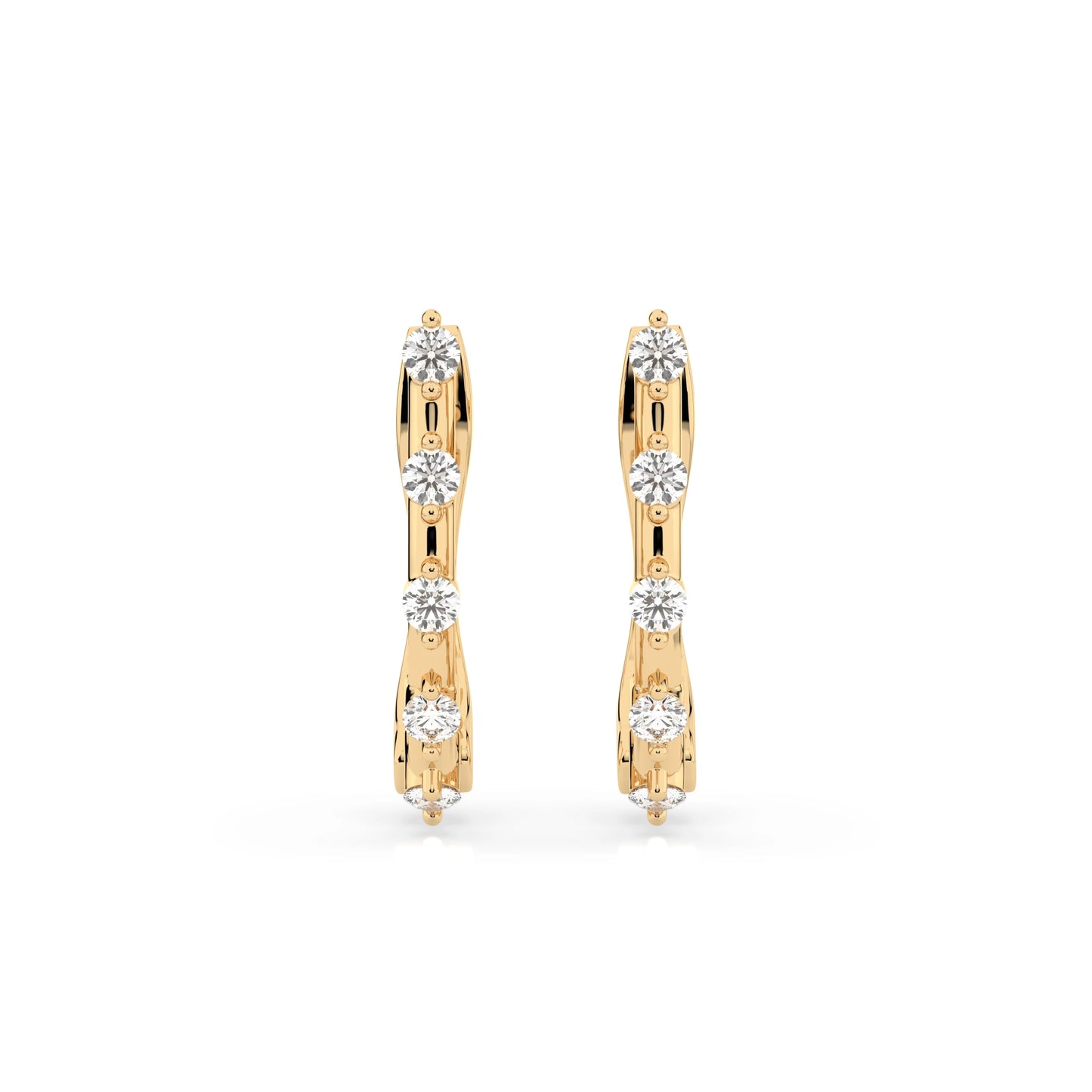 Eternity Earring (Round), 0.2 ct — 102-10145