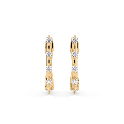Eternity Earring (Round), 0.2 ct — 102-10145