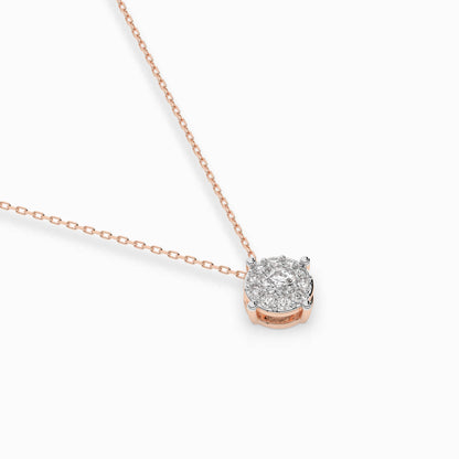 Solitaire Eternity Necklace (Round), 0.1 ct — 104-10001(3.0)