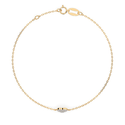 Minimalism Bracelet (Round), 0.09 ct — 105-10012