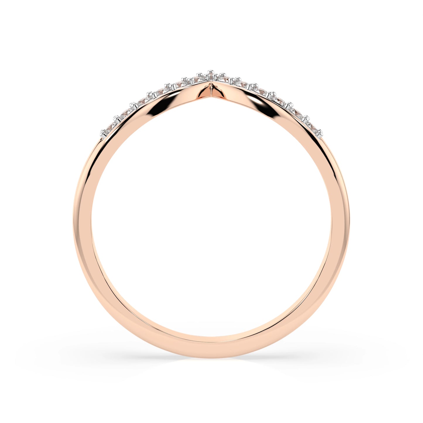 Minimalism Ring (Round), 0.13 ct — 101-10161/1