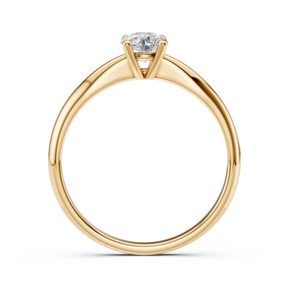 Solitaire Ring (Round), 0.5 ct — 101-10021(5.1)