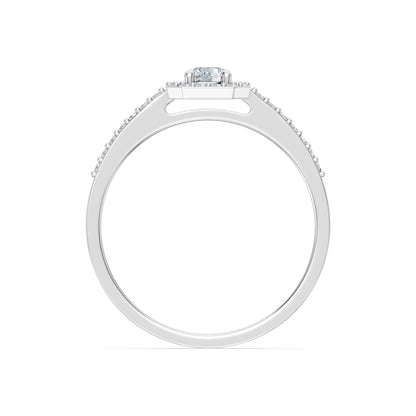 Solitaire Eternity Ring, 0.2 ct — 101-10118/2(3.7)
