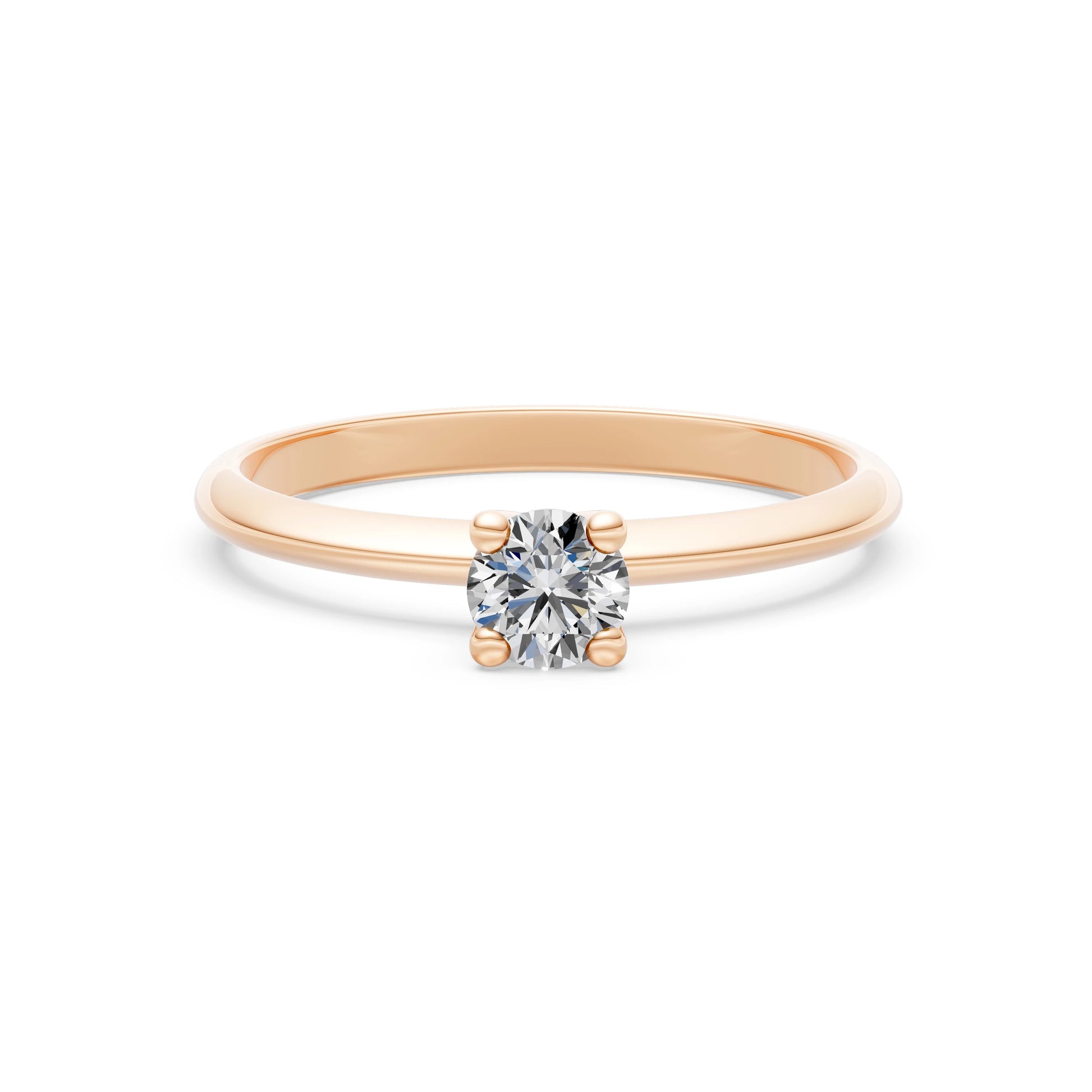 Solitaire Ring, 0.3 ct — 101-10104(4.2)
