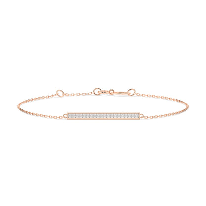 Minimalism Bracelet (Round), 0.1 ct — 105-10017