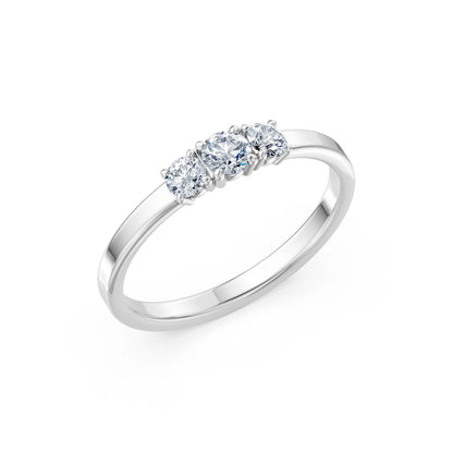 Solitaire Eternity Ring, 0.15 ct — 101-10127