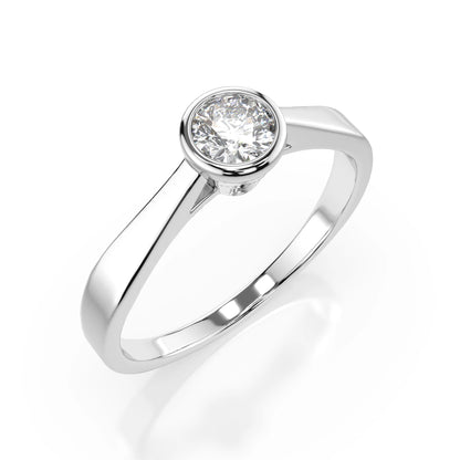 Solitaire Ring (Round), 0.3 ct — 101-10010(4.2)
