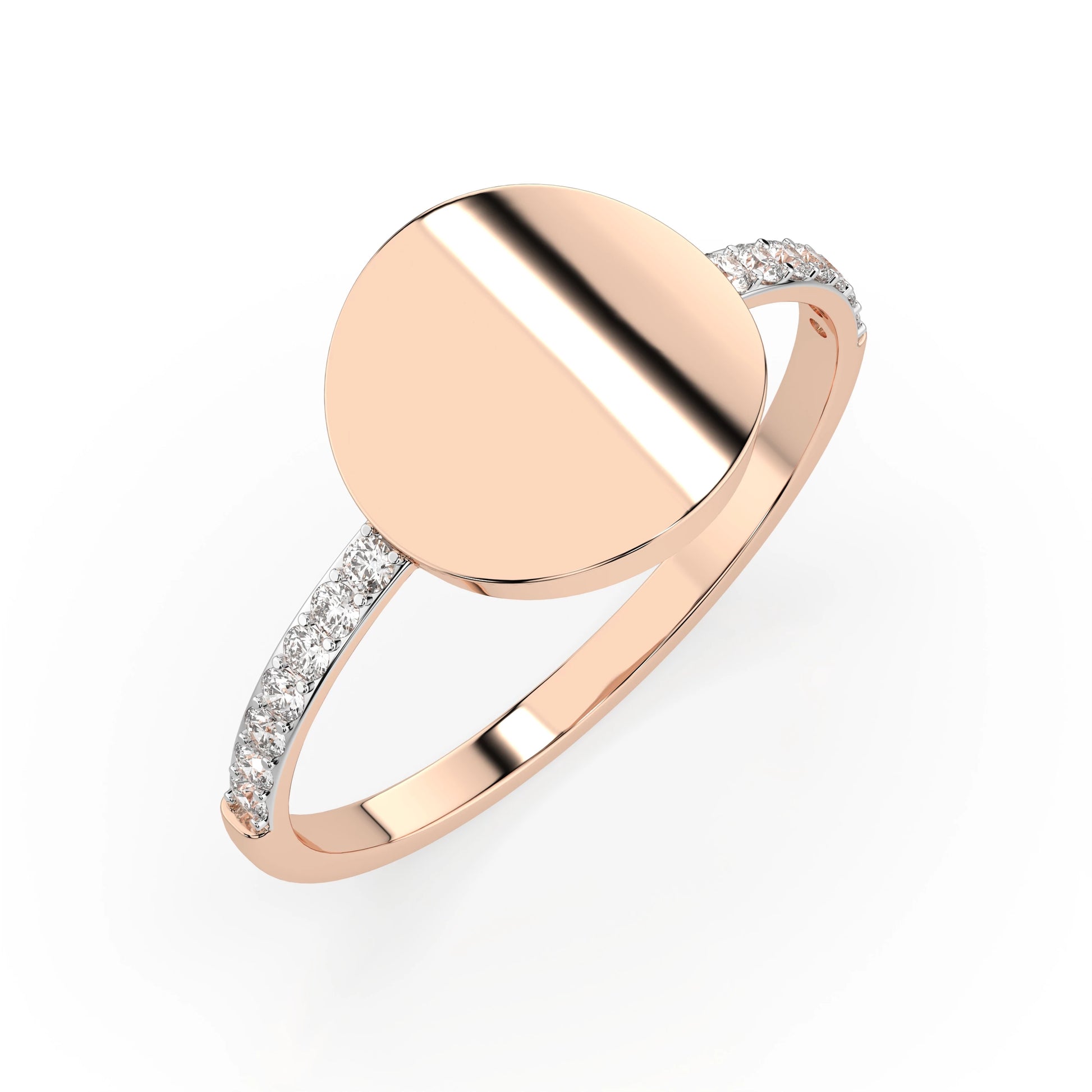 Minimalism Ring (Round), 0.14 ct — 101-10067