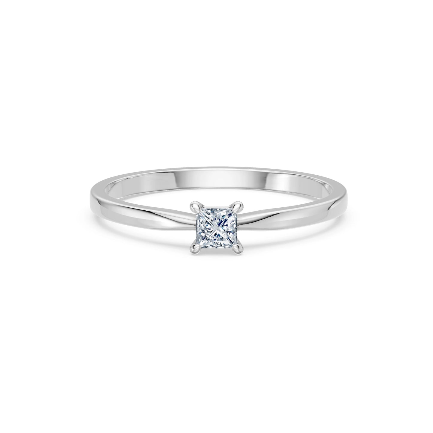 Solitaire Ring, 0.17 ct — 101-10116(3.0)PR