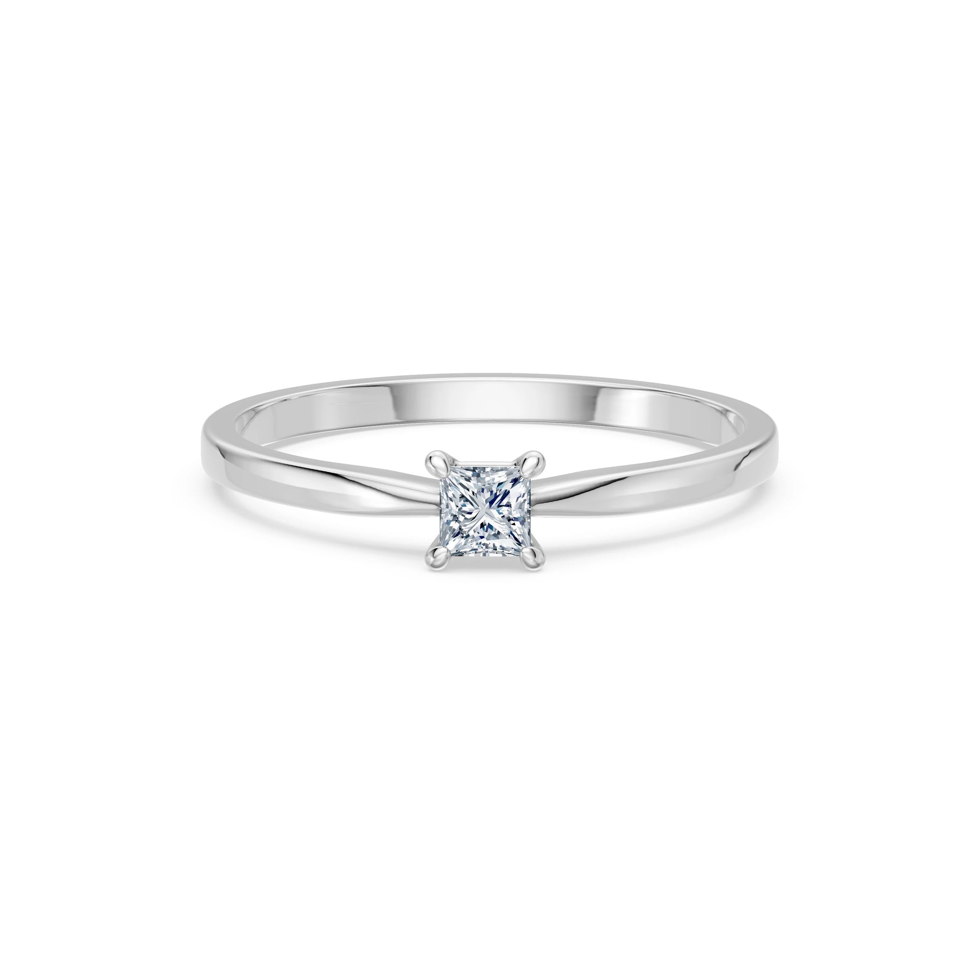 Solitaire Ring, 0.17 ct — 101-10116(3.0)PR