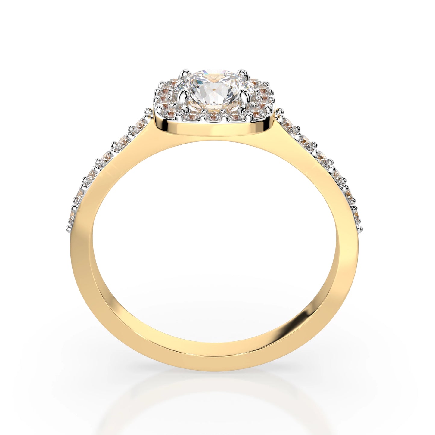 Solitaire Eternity Ring (Round), 0.3 ct — 101-10152(4.2)
