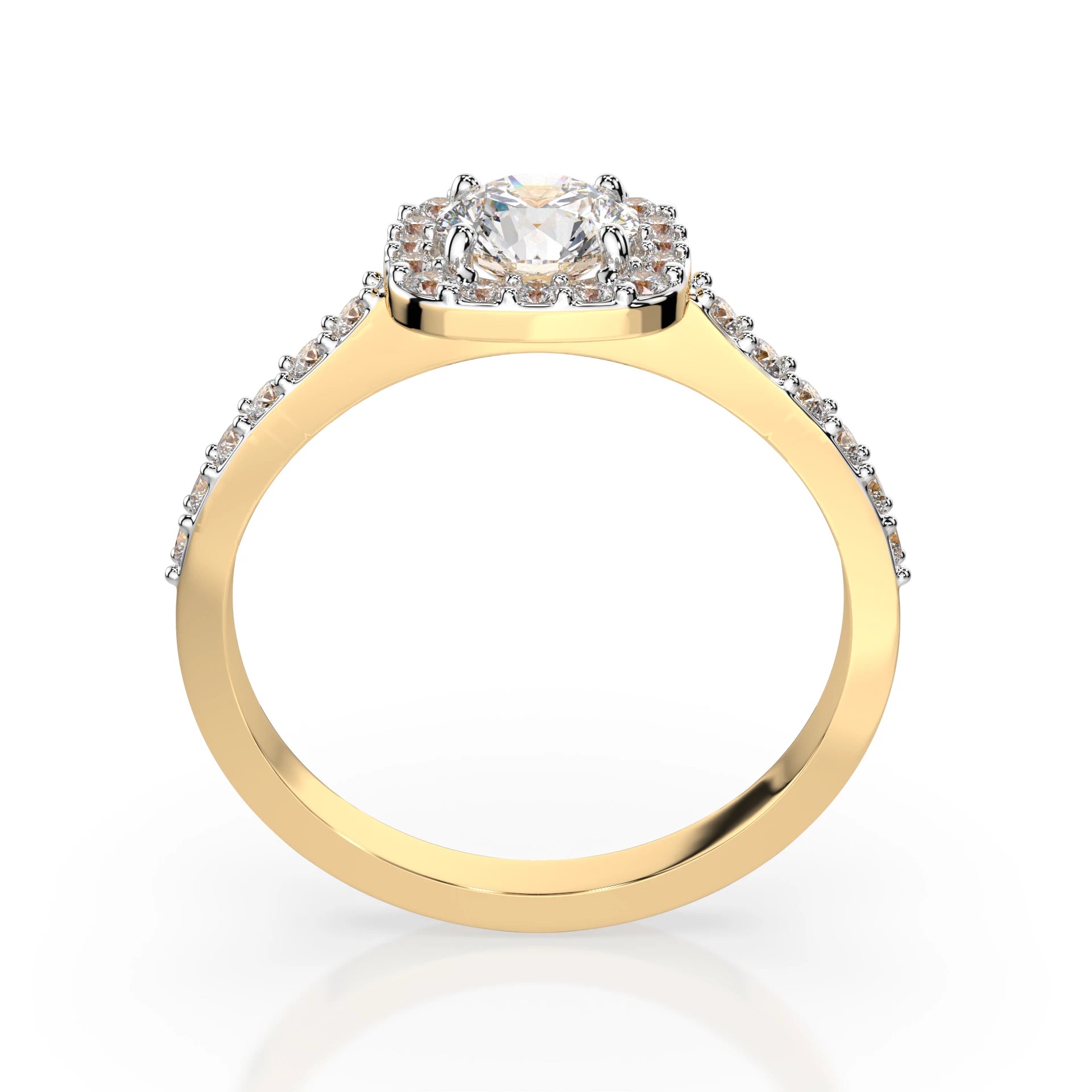 Solitaire Eternity Ring (Round), 0.3 ct — 101-10152(4.2)