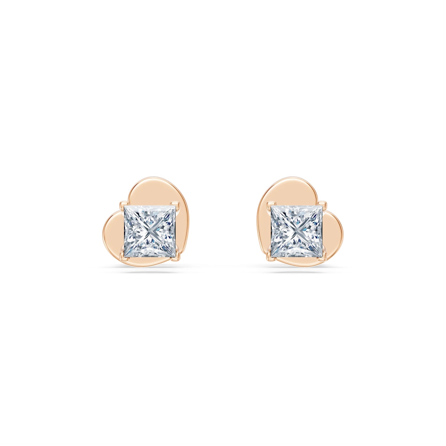 Solitaire Butterfly Earring, 0.34 ct — 102-10117(3.0)PR