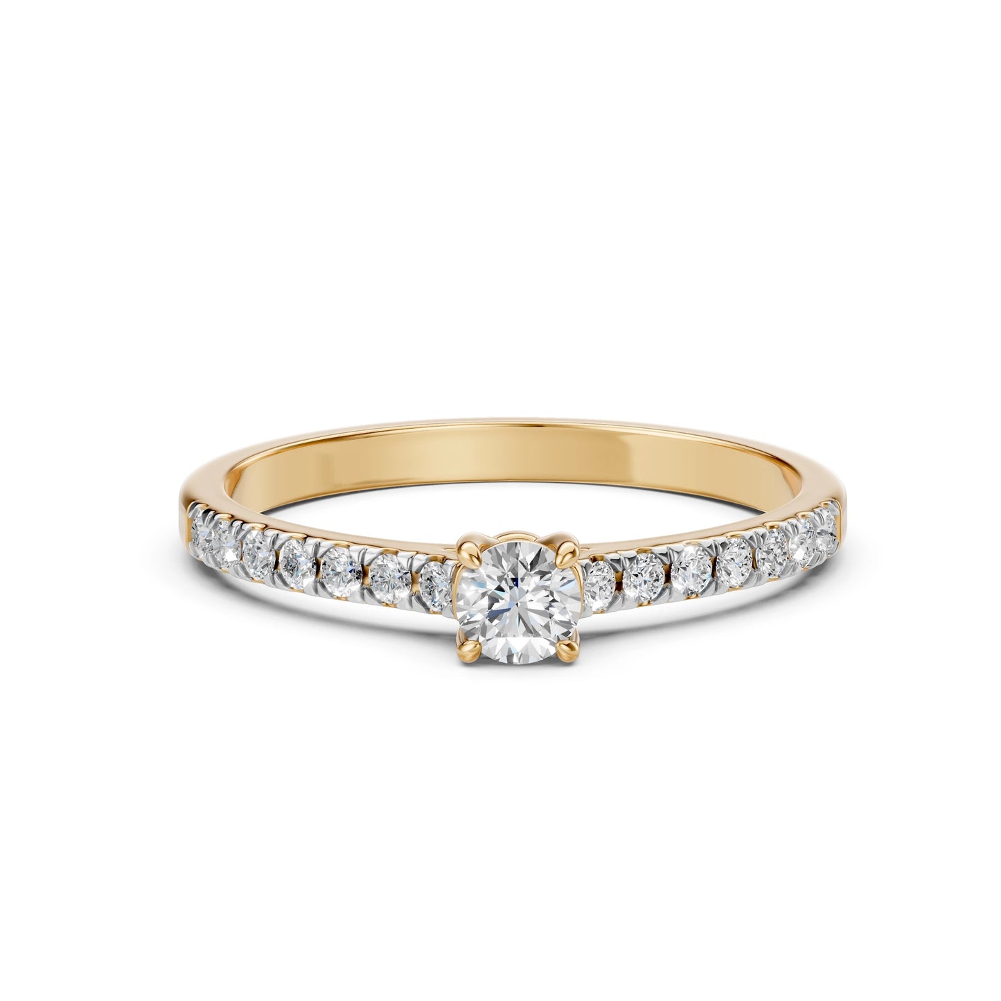 Solitaire Eternity Ring (Round), 0.3 ct — 101-10094(4.2)