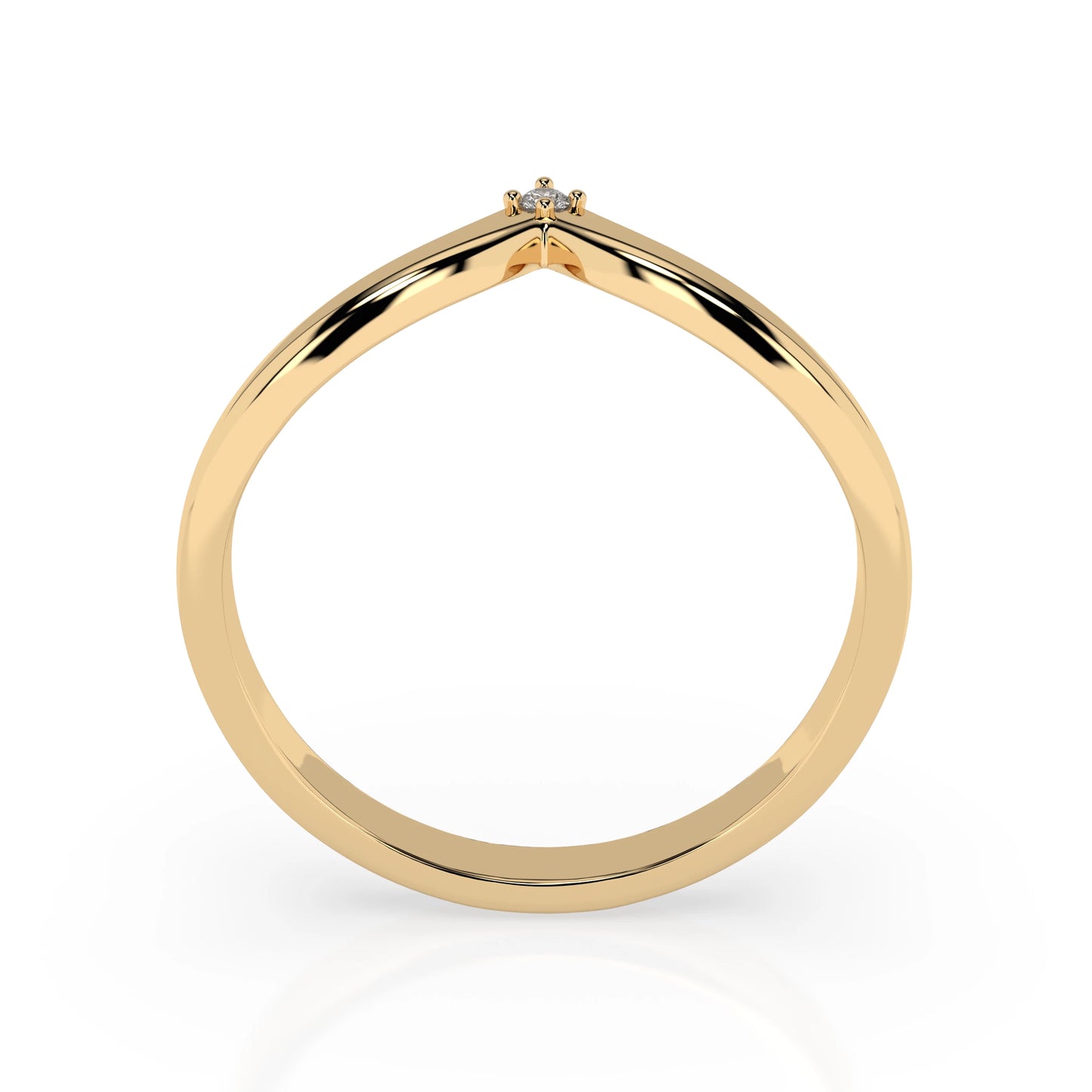 Minimalism Ring (Round), 0.01 ct — 101-10161/3