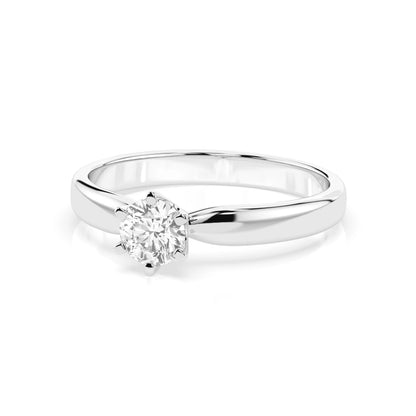 Solitaire Ring (Round), 0.3 ct — 101-10040(4.2)