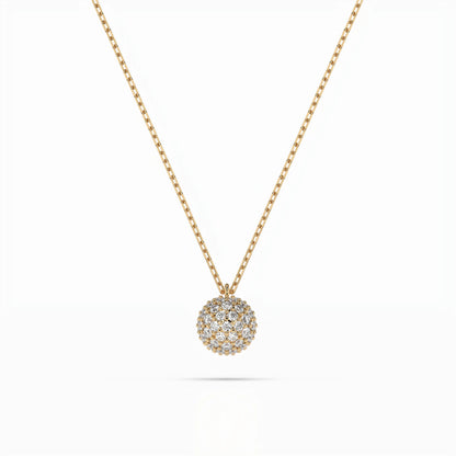 Illusion Necklace (Round), 0.23 ct — 104-10065