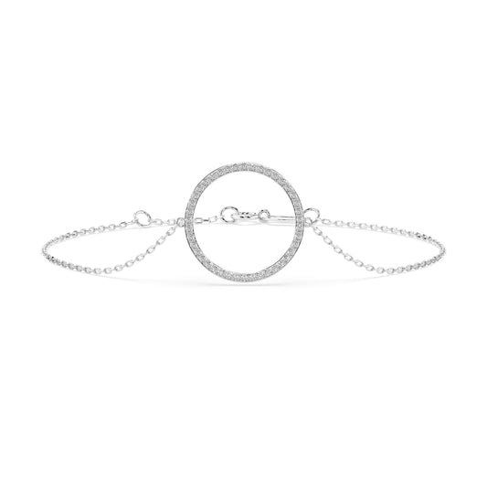 Minimalism Bracelet (Round), 0.21 ct — 105-10007