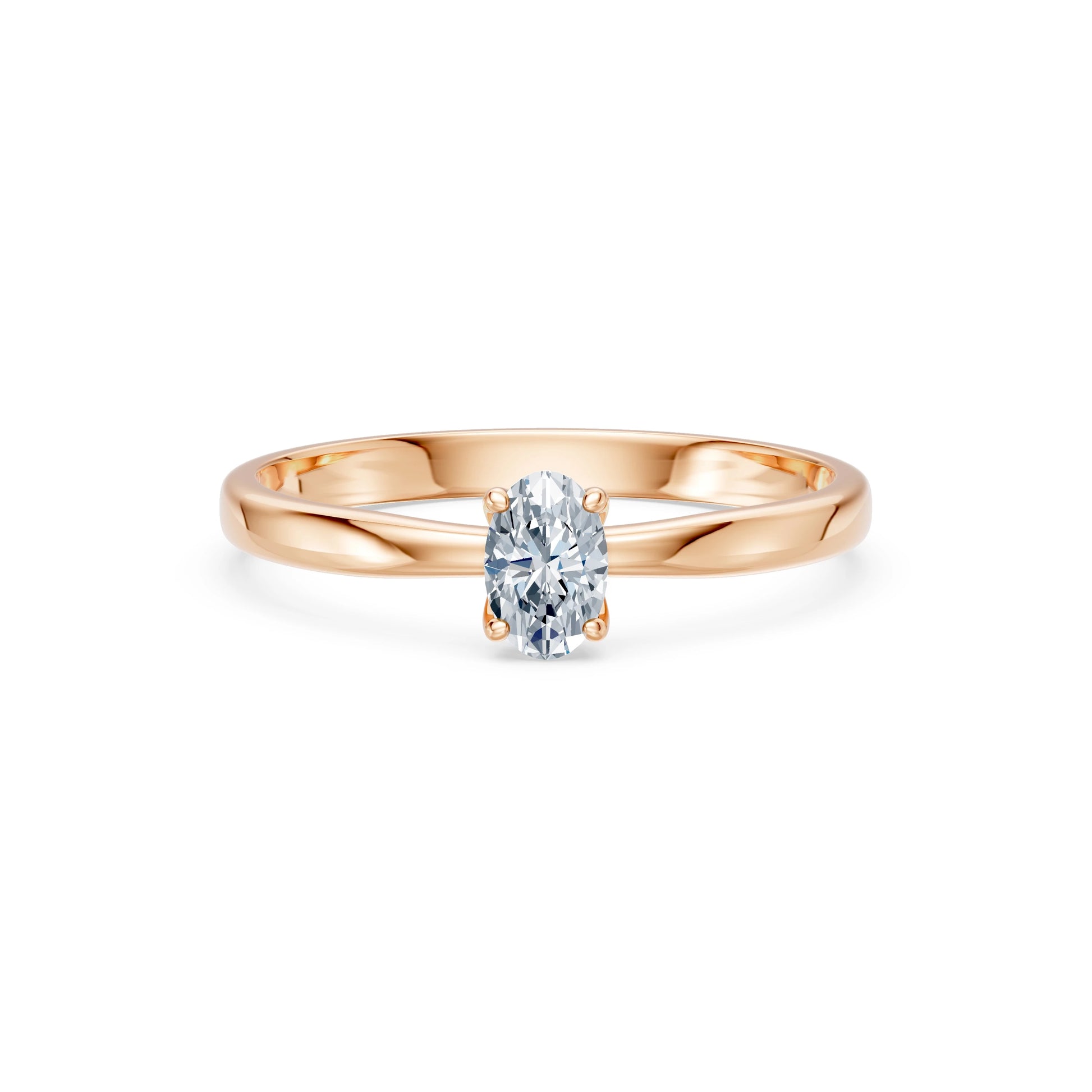 Solitaire Ring, 0.3 ct — 101-10194(0.30)OV