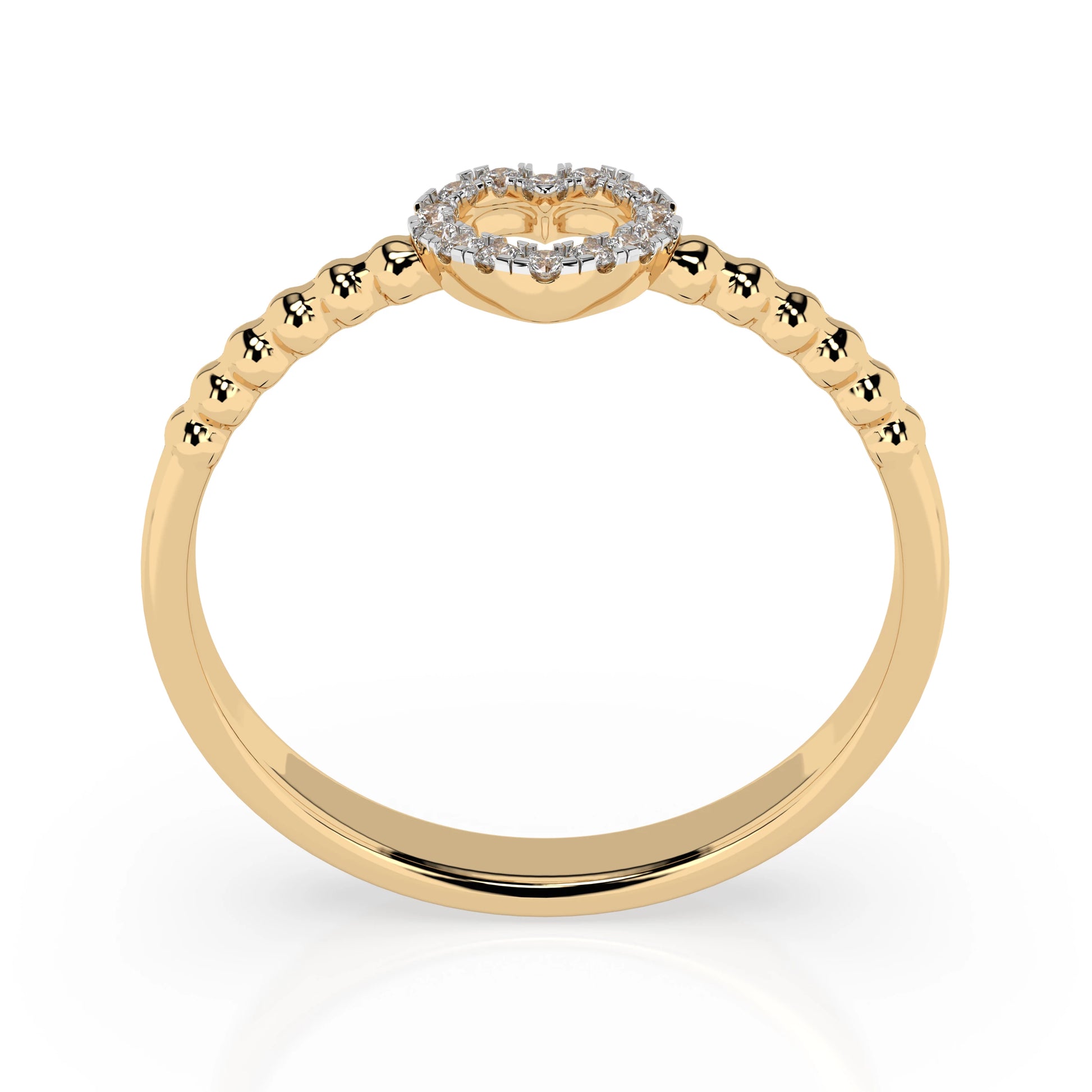 Minimalism Ring (Round), 0.07 ct — 101-10028