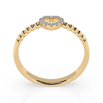 Minimalism Ring (Round), 0.07 ct — 101-10028