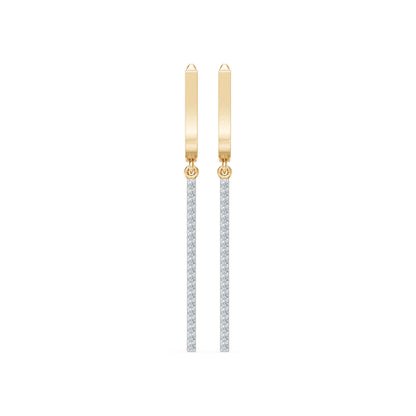 Minimalism Earring, 0.24 ct — 102-10129/1