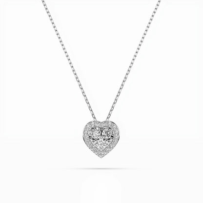 Illusion Necklace (Round), 0.08 ct — 104-10062