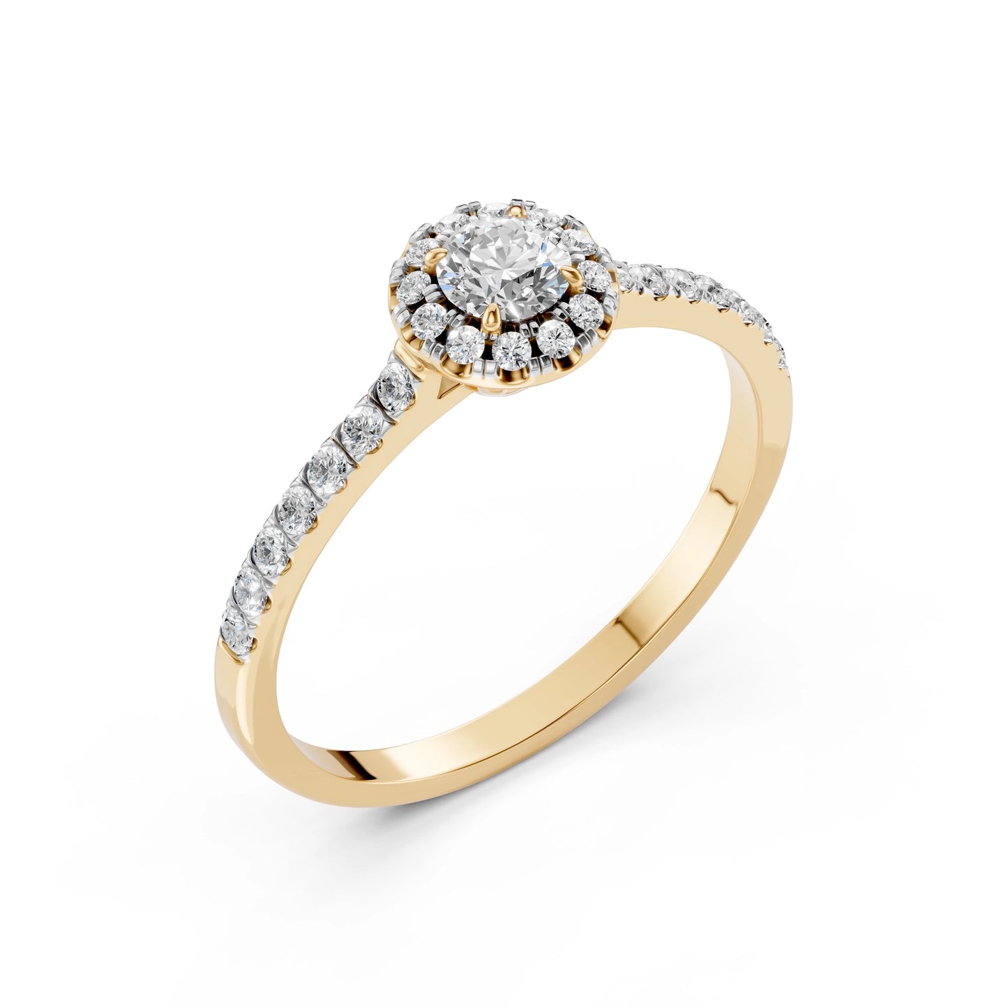 Solitaire Eternity Ring (Round), 0.25 ct — 101-10095(4.0)
